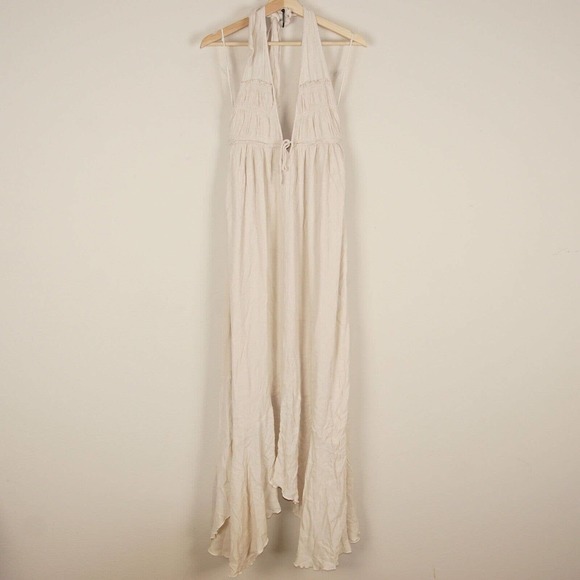 Free People Dresses & Skirts - Free People Cream Maxi Dress